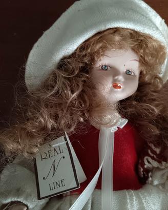 Bambola di Porcellana Biscuit CAPODIMONTE 