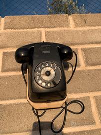 Telefono antico di bachelite da collezione