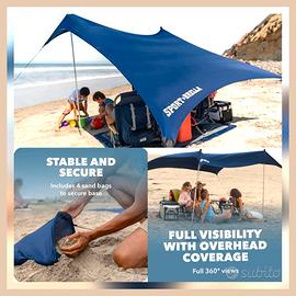 Tenda da spiaggia Sport-Brella Sol-Breeze, UPF 50+