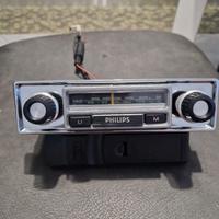Autoradio epoca Philips anni 60 FM funzionante