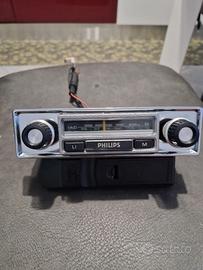 Autoradio epoca Philips anni 60 FM funzionante