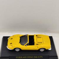 Modellino Auto Ferrari Dino 246 GTS Giallo