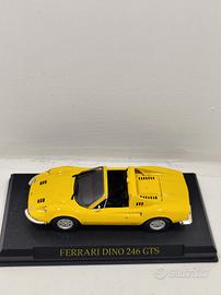 Modellino Auto Ferrari Dino 246 GTS Giallo