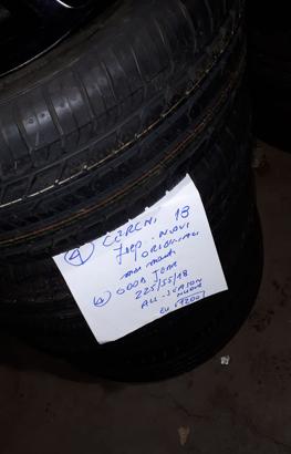 Cerchi lega 18 jeep compass pneumatici 4 stagioni