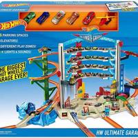 garage grande  hot wheels con squalo