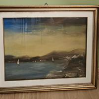 Quadro paesaggio marino