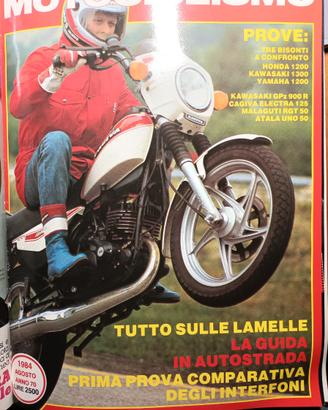 Rivista MOTOCICLISMO numero 8 del 1984