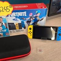 Nintendo switch + custodia + micro sd + Fifa 19