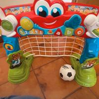 Porta da calcio e canestro