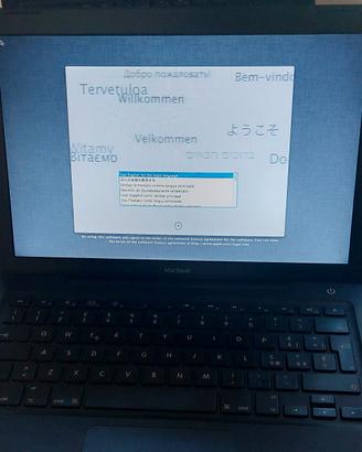 Apple macbook 13"  2008 a1181