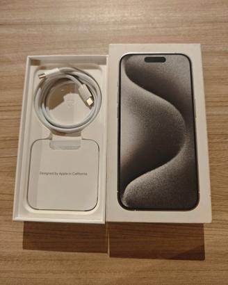Iphone 15 pro bianco 128 gb