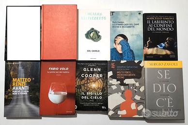 Libri usati, vari generi, diversi titoli italiano