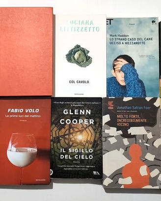 Libri usati, vari generi, diversi titoli italiano