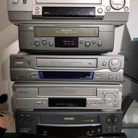 Videoregistratore multimarca Samsung Sony Aiwa LG 