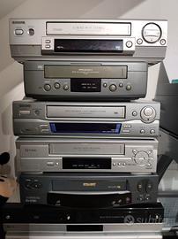 Videoregistratore multimarca Samsung Sony Aiwa LG 