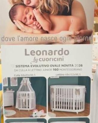 Lettino  Leonardo cuoricini 