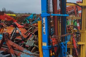 Muletto falconero con forche da balloni