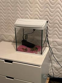 Acquario Tetra AcquaArt 60 Lt bianco completo led
