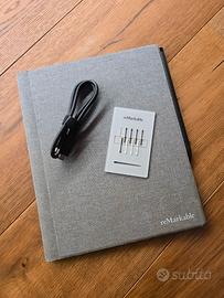 reMarkable 2 con cover originale e Marker Plus