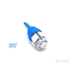 LAMPADINA LED BLU W5W T10