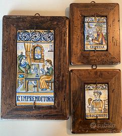 Ceramica d'Arte di Castelli - Le Professioni