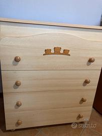 Cassettiera con ruote