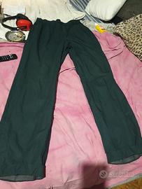 pantaloni uomo verdi 