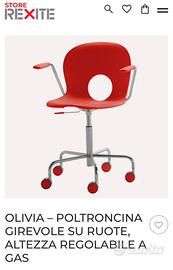 4 sedie per ufficio