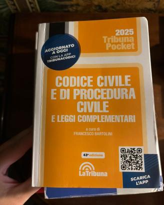 Codice civile e procedura civile pocket La Tribuna