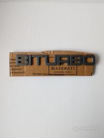 Maserati Biturbo stemma ''Biturbo''