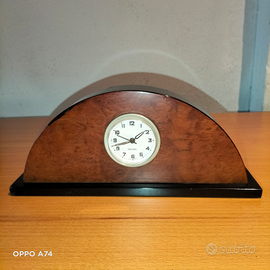 Orologio Mercedes in legno e. Argento