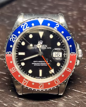 Rolex GMT-Master II Pepsi acciaio Oyster