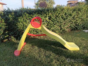scivolo SMOBY water fun doppia onda