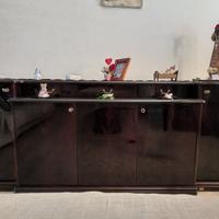 Madia/credenza in legno mogano lucido - elegante