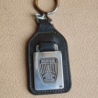 Portachiavi Rover serie 800 Vintage argento + pell
