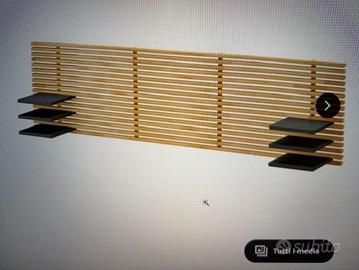 Mandal Ikea mensole testiera letto nuove