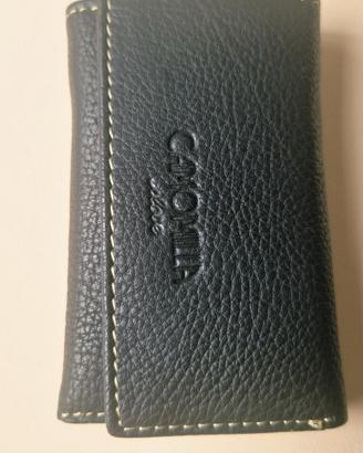 Portachiavi e portafoglio vera pelle 