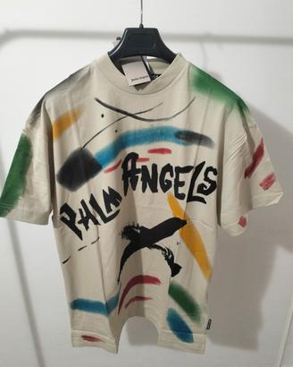 T-Shirt Palm Angels multicolore varie taglie.