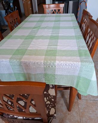 tovaglia poliestere 100% a quadrettoni 