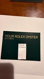 Libretto: Il Vostro Rolex  Oyster Giapponese 2006