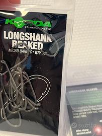 2 nuove confezioni ami carpfishing korda longshank