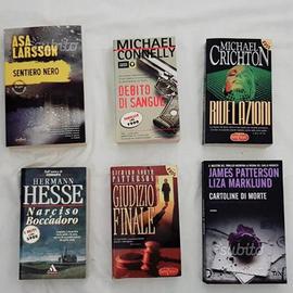 Libri di narrativa, gialli, romanzi, thriller