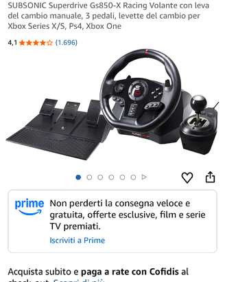 volante per PS