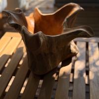 Soprammobil legno Frangipane originale Indonesia