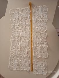 centrotavola con centrini abbinati