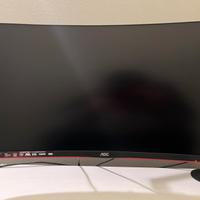 Monitor Aoc 240hz, 27 pollici curvo