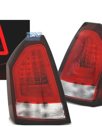 FANALI PER CHRYSLER 300C 05-08 TUBO LED ROSSO CRIS