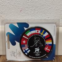 Disco hockey ufficiale Olimpiadi Milano Cortina 