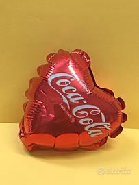 COCA-COLA piccolo palloncino a forma di cuore