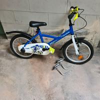 Bicicletta bambino con rotelle 
